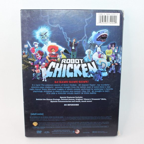 Robot Chicken Season 1 & 2 DVDs 2006 2007 - Picture 5 of 10